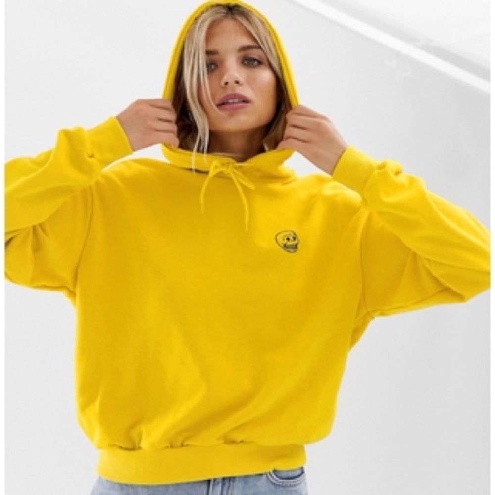 Yellow Cheap Monday Hoodie